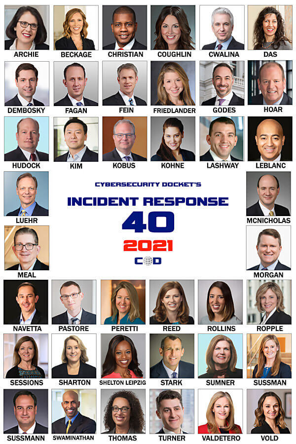 Top 40 Incident Response Attorneys 2021